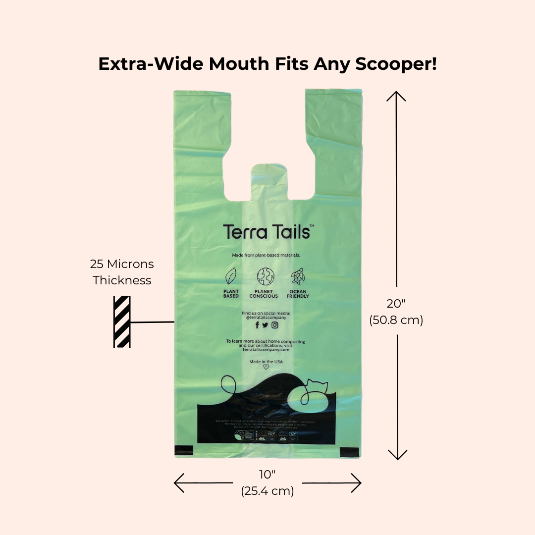 Cat Litter Bags (50 bags)