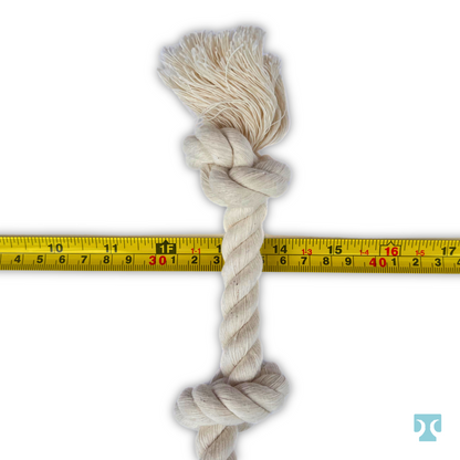 Organic 3" Cotton Ball Dog Toy | Small & Medium Dogs