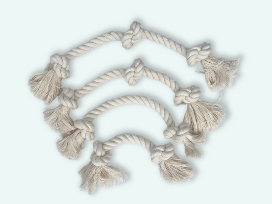 Organic Cotton Rope Dog Toy | Small & Medium Dogs