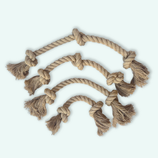 Organic Hemp Rope Dog Toy | Small & Medium Dogs