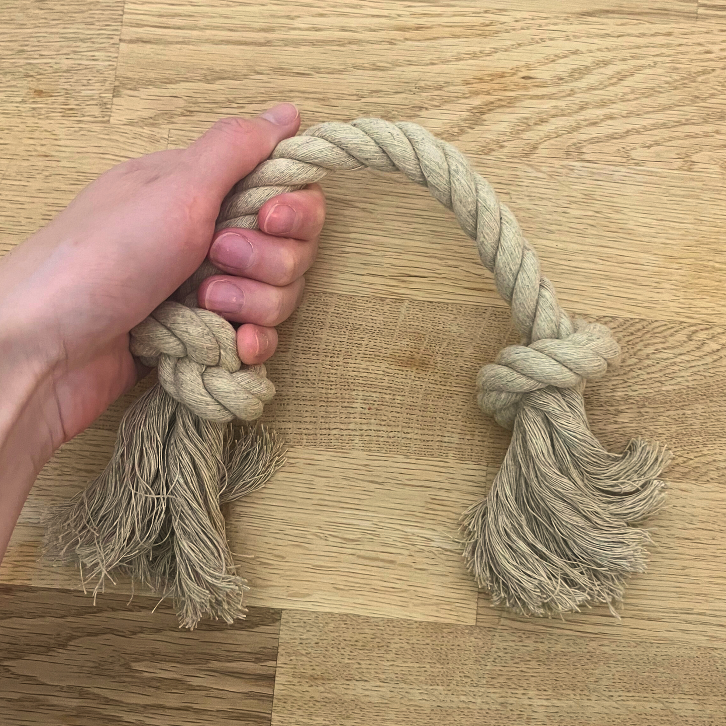 Organic Hemp Rope Dog Toy | Small & Medium Dogs
