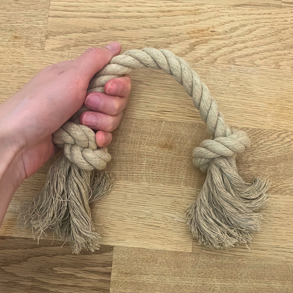 Organic Hemp Rope Dog Toy | Small & Medium Dogs