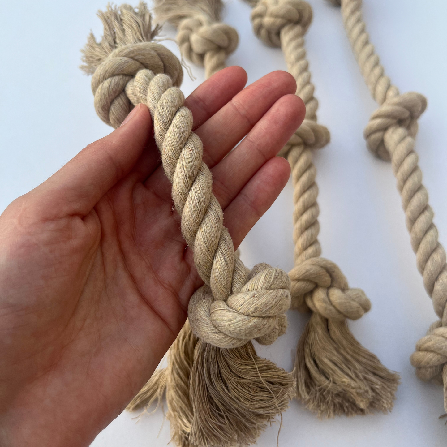 Organic Hemp Rope Dog Toy | Small & Medium Dogs